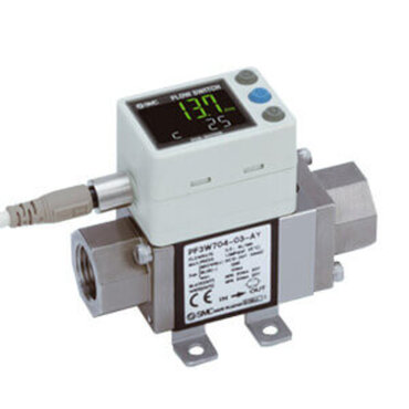 Digital Flow Switch for Water, 3-colour Display, Integrated Display series PF3W7